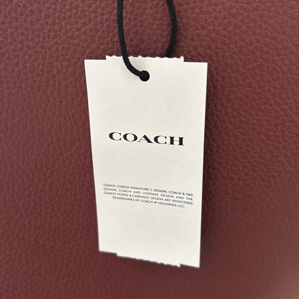 Nwts! COACH 🐎✨leather town tote - Picture 11 of 12